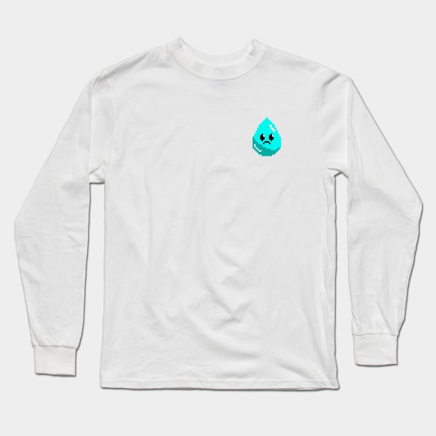 Sad teardrop Long Sleeve T-Shirt by PainPoint